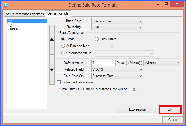 fmcg pur vocher define rate formulas 4